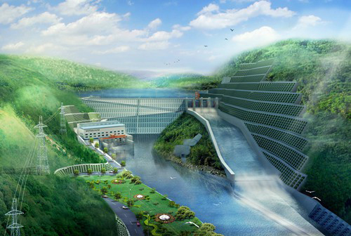 宝鸡老挝南塔河1号水电站项目